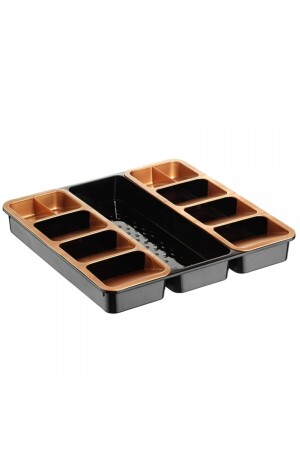 Follow Me Black Copper Smart Organizer Besteck 3-teilig 1169 06 - pazaristanbul