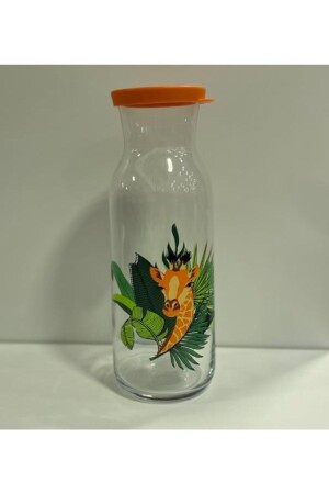 Fonte Presentation Jug Carafe Water - Milk Bottle 1200cc 2 Liter Patterned fon886-r2 - Lav