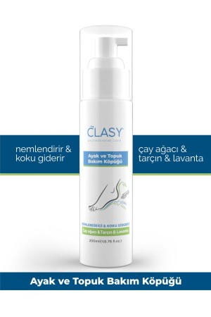 Foot and Heel Care Foam 200 mL - Clasy Care