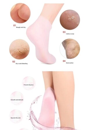 Foot care and Crack repair socks with cream inside - Mucit Home