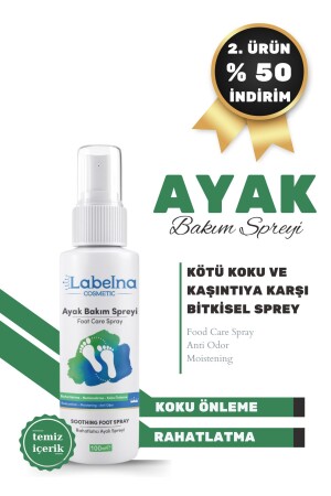 Foot Odor Anti-Itching and Moisturizing Care Spray (repairing-soothing) 100 ML - Labelna Cosmetic