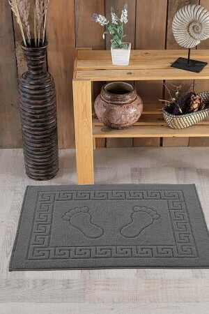 Foot Towel 1 Anthracite Bath Mat - Mariva Home