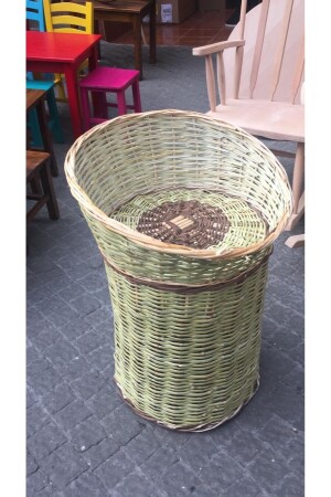 Footed display basket - Yıldızahşap