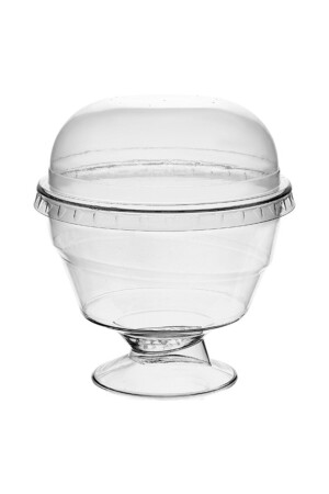 Footed Magnolia Bowl 50 Pieces with Lid - Mayer