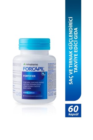 Forcapil® Fortifier – Saç Ve Tırnak Güçlendirici Takviye Edici Gıda 60 Kapsül - Arkopharma