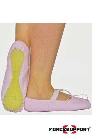Force Pembe Kanvas Bale Patiği - Pisi Pisi - Lastikli FS-151 - Force Supports