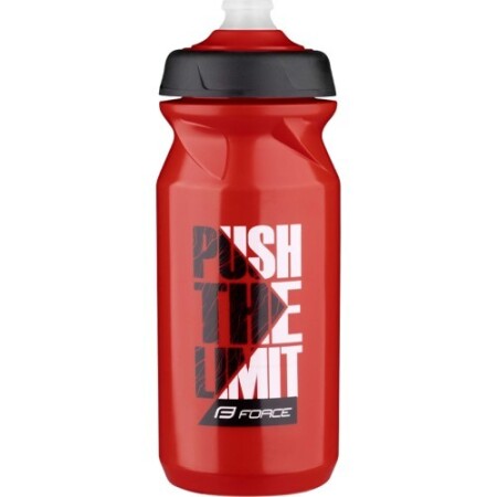 FORCE Push 0.65l içecek şişesi (kırmızı/siyah/beyaz) - Force