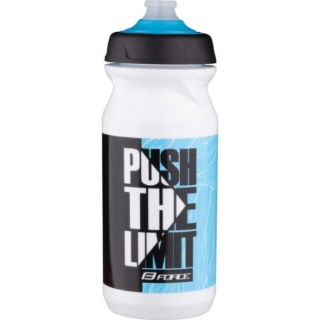 FORCE Push water bottle 0.65l (blue/black/white) - Force
