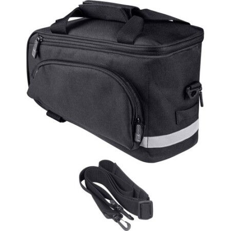 FORCE Slim Bud 9l luggage bag, black - Force
