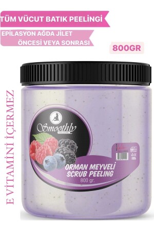 Forest Fruit Anti-Ingrown Hair and Moisture Bomb Body Peeling 800 g - Smoothly