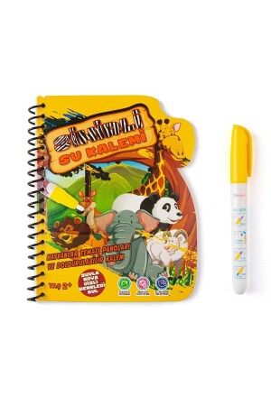 Forest Realm Water Painting Magic Coloring Book with Water Pencil - Magic Water