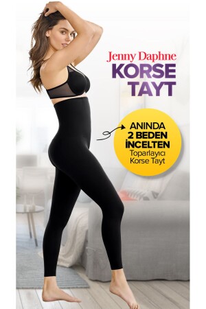 Formende, schlankmachende Korsett-Leggings mit extra hoher Taille - Jenny Daphne