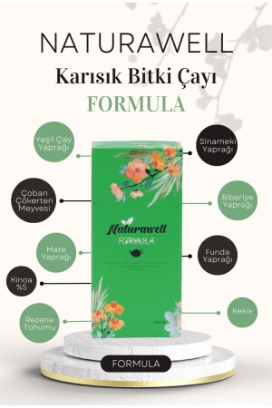 Formula Yoğun Yeşil Çaylı Kinoa Çayı - Naturawell