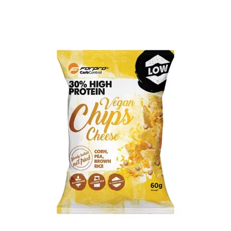 Forpro 30% Vegan Protein Chips (60 g, Cheese) - Forpro
