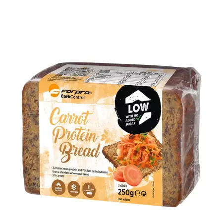 Forpro Carrot Protein Bread (250 g, Carrot) - Forpro