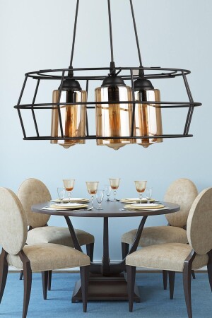 Fountain 3. Chandelier Black BEG1155 - Begüsa