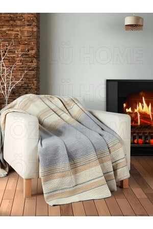 Four Seasons Cotton Blanket Pique Double Bedspread double blanket pique - Özlü Home