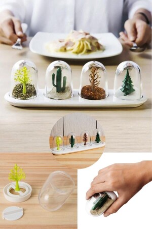 Four Seasons Spice Shaker Set of 4 Salt Shakers KLG-5450 - Raicon