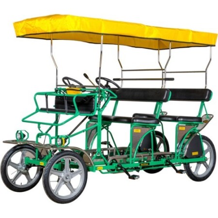 Four-seater velomobile Ciclofan Delfino - Ciclofan
