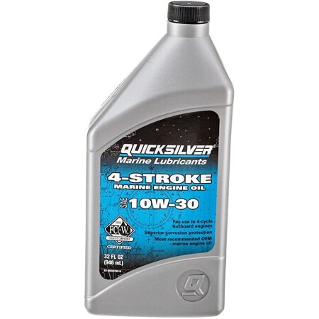 Four-stroke engine oil for boats QUICKSILVER 10W-30 1L - Quicksilver