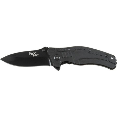 FoxOutdoor bıçağı, siyah. - FoxOutdoor