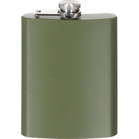 FoxOutdoor flat drinking bottle, green, 225ml - FoxOutdoor