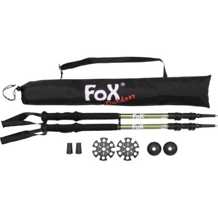 FoxOutdoor Lusen alüminyum Nordic yürüyüş batonları - FoxOutdoor