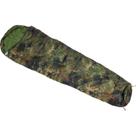 FoxOutdoor marka, BW kamuflaj desenli, 2 katmanlı uyku tulumu. - FoxOutdoor