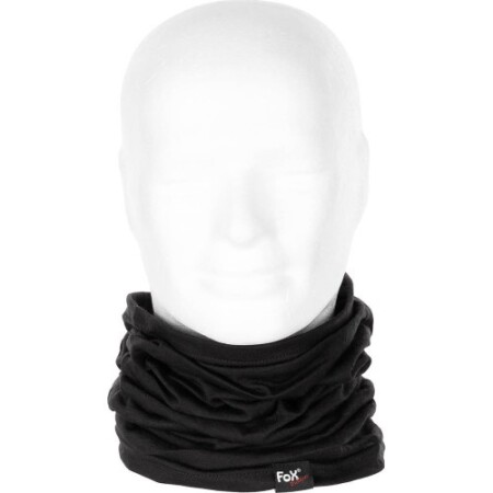 FoxOutdoor Merino Lite Boyunluk, siyah - FoxOutdoor