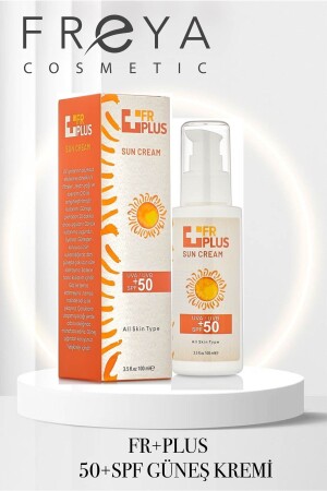 Fr+ Plus Sunscreen Anti-Blemish and Sunscreen Cream +50spf 100ml TYC00208008088 - Freya