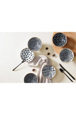 Fractal 6-Piece Multi-Purpose Bowl Set 12cm 04POR0334366 - Porland