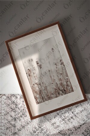 Framed Painting Picture Frame Decorative Frame Photo Frame 20x30 30x40 50x70 Frame ÖZC-463-Walnut - ÖZCANLAR ÇERÇEVE