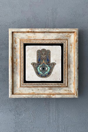 Framed Stone Wall Decoration 20 - Oscar Stone Decor
