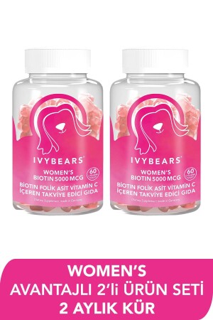 Frauenhaar-Vitamin Biotin 5000 Mcg 120 Tabletten - Ivybears