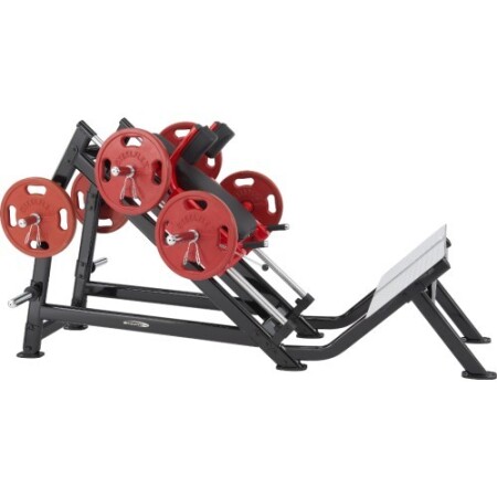 Free weight machine Steelflex Plateload Line PLHP PRO - Black-Red - Steelflex
