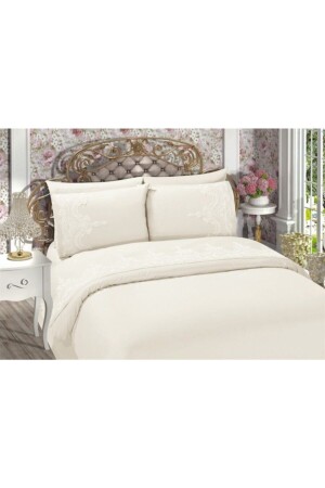 French Lace Duvet Cover Set İşliNevresim - Bursa Tekstil