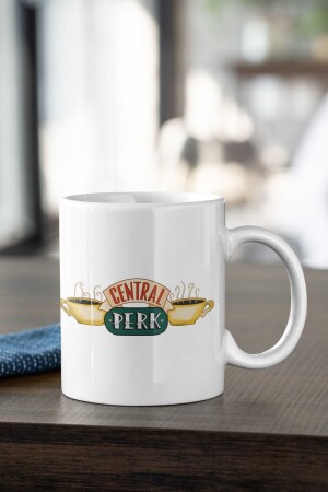 Friends Mug Cup Central Perk Coffee Tea Cup Valentine Friend Birthday Gift Porcelain KIO-K-D167 - Kio Tasarım