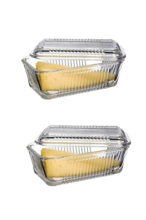 Frigo Covered Breakfast Butter and Cheese Bowl 2 Pieces 072oa pb97711-3 - Paşabahçe