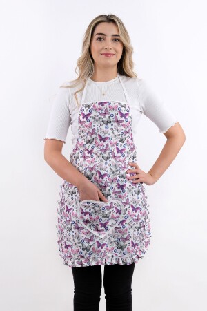 FRILLY Liquidproof Kitchen Apron - Sevilya