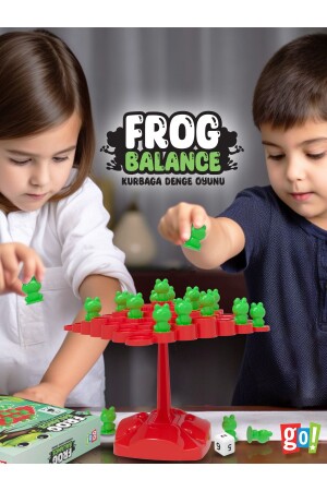 Frog Balance Parent Child Interaction Game Educational Toy Box Game - Go Toys