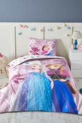 Frozen Discover Tek Kişilik Disney Lisanslı Lastikli Fitted Çarşaf Kapitone Çocuk Nevresim T PR-EVTEKSTILI-55476601327 - Özdilek