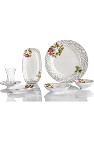 Frühstück TK Sharon -32 Stück-Erdbeere 1s6443-02001-xxx02 120018 - Schafer