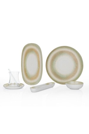 Frühstücksset 32-teilig-grün 1S4234-02001-YSL01 - Schafer