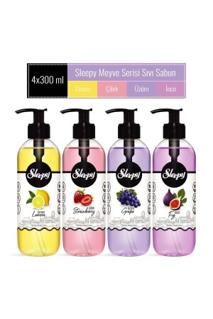 Fruit Series Liquid Soap 4-Piece Advantage Pack 4×300 Ml - Sleepy
