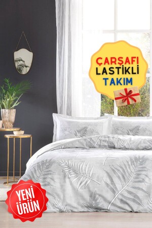 Frunze Lastikli Çarşaflı Tek Kişilik Nevresim Takımı özdilektk-frunze - Özdilek