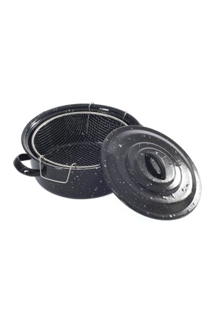 Fryer Frying Pan with Strainer Sausage Potato Zucchini Eggplant Frying Pan HYD-479267-1894 - Hyd 