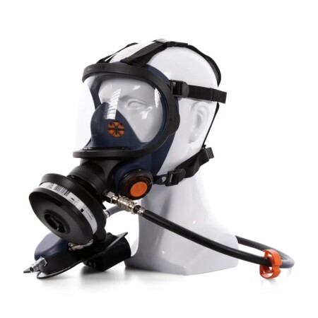 Full face mask with regulator for compressed air SUNDSTROM SR 200 Airline GLASS - Sundstrom