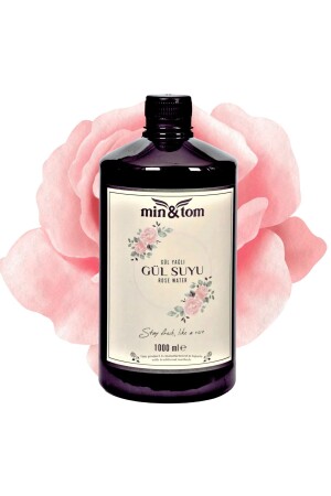 Full Fat Pure Rose Water 1000 Ml 0104 - MinTom