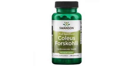 Full Spectrum Coleus Forskohlii, 400mg - 60 caps - Swanson