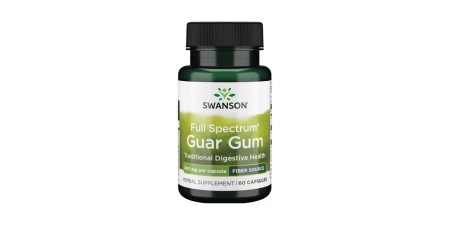 Full Spectrum Guar Gum, 400mg - 60 caps - Swanson